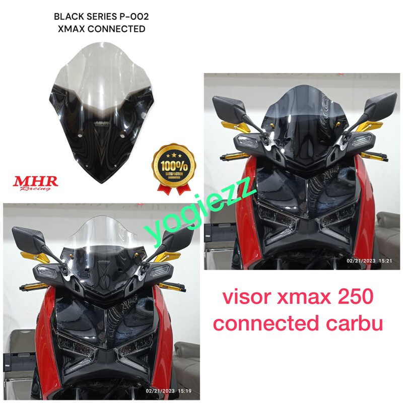 Jual Windshield All New Yamaha Xmax Visor Xmax Connected Carbu