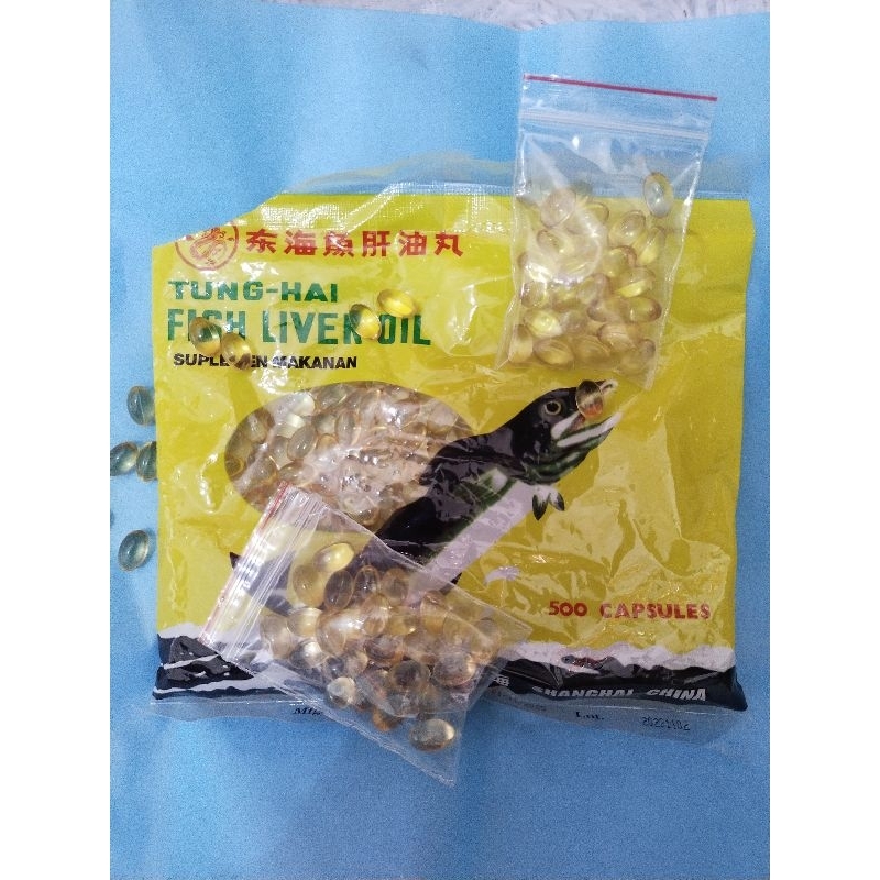 Jual Minyak Ikan Tung Hai Fish Liver Oil Suplemen Makanan Kucing