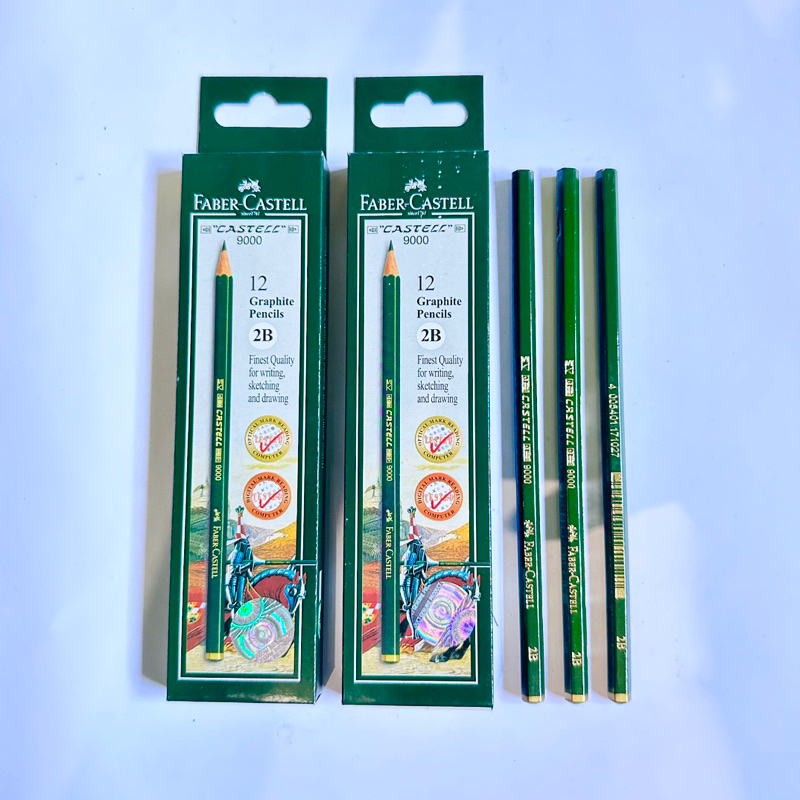 Jual Pensil 2B Faber Castell Isi 12 Pcs | Shopee Indonesia