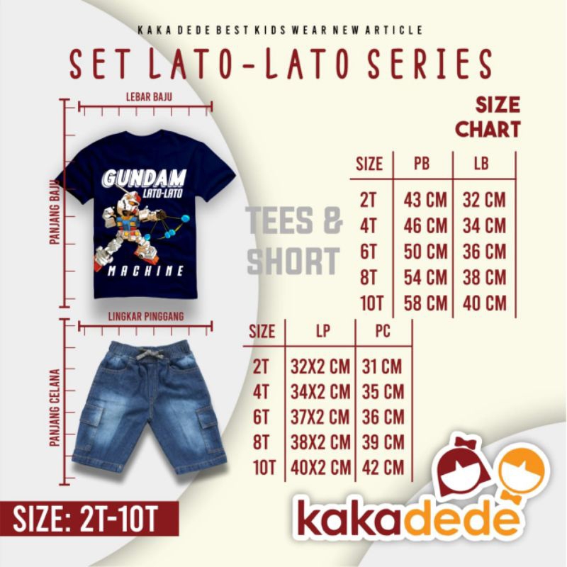 Jual Set Latto-latto Series by Kakadede 2-10 Tahun | Shopee Indonesia