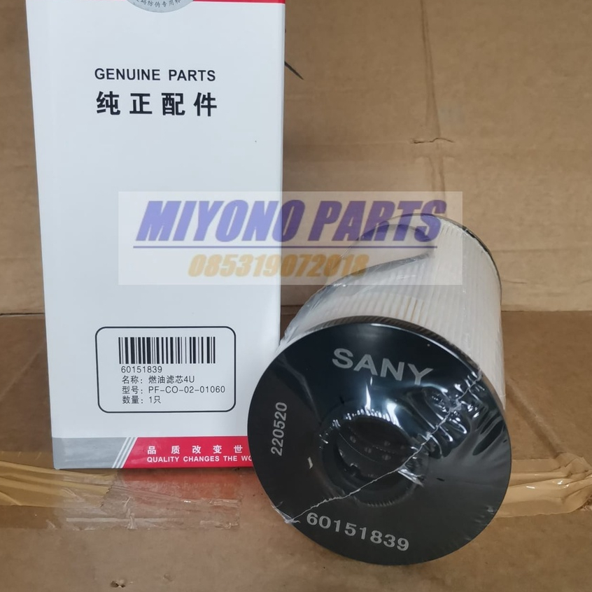 Jual Jual Filter Element Sany SY75 Hitachi Isuzu 60151839 60201220 ...