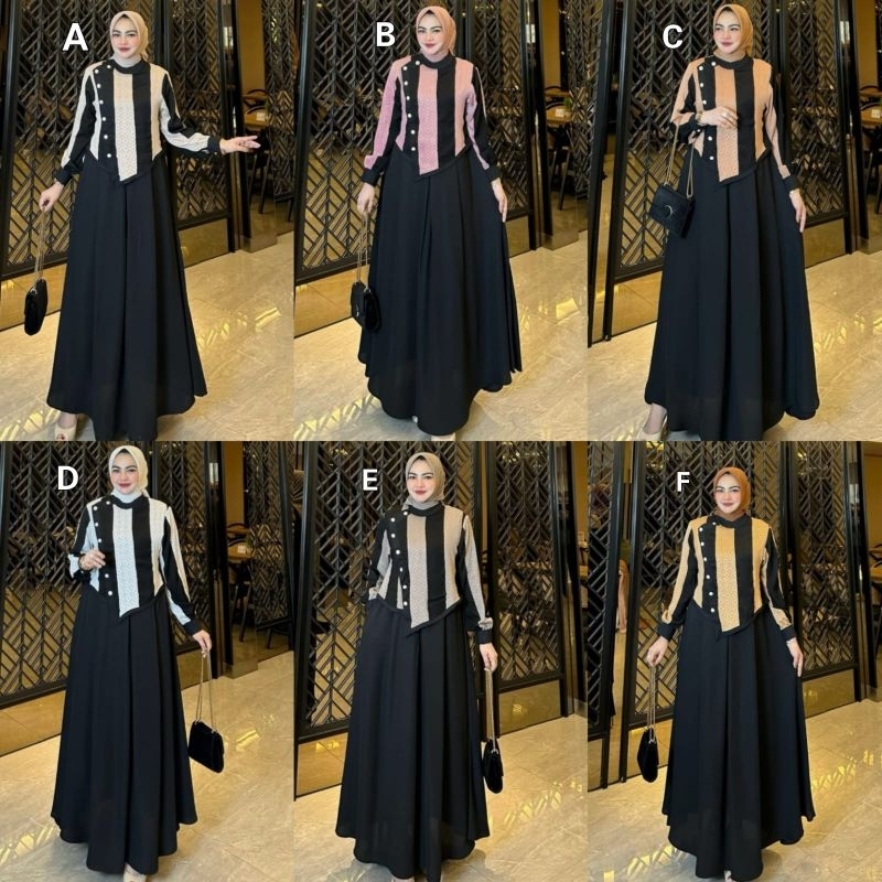 Jual Zilla Dress By Restu Mandeh Shopee Indonesia