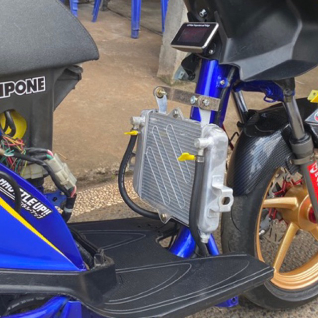 Jual cover radiator GSX transparan | Shopee Indonesia