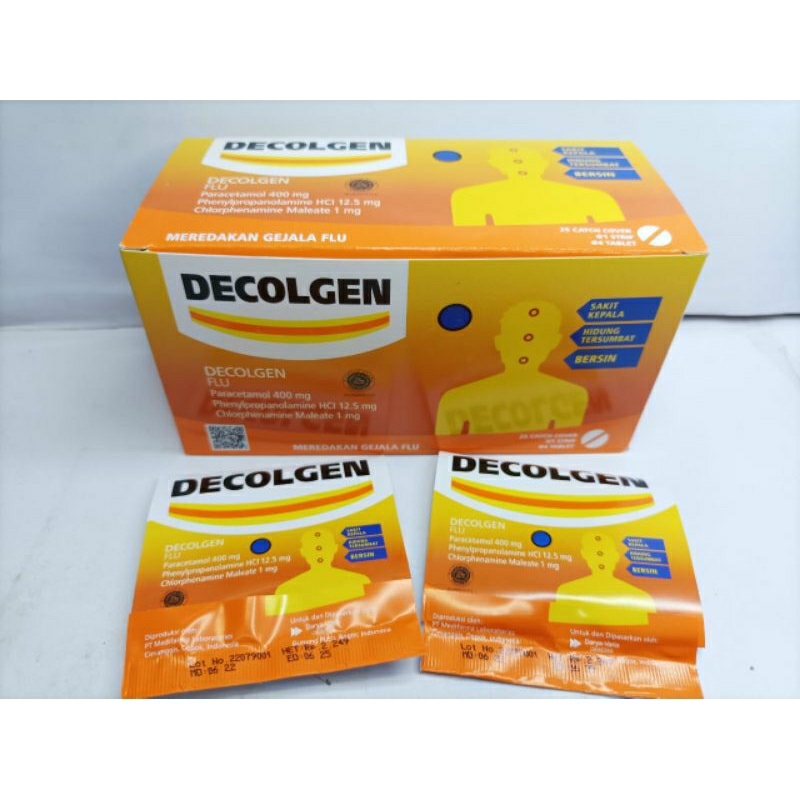 Jual decolgen @4 tablet | Shopee Indonesia