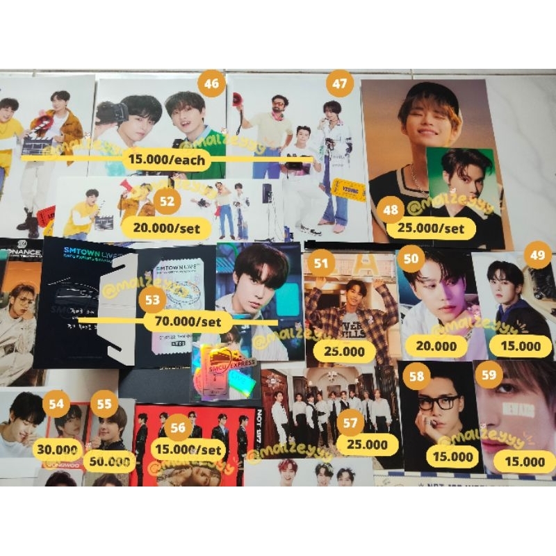 Jual Photocard (PC) A4 Poster/Photo Postcard Taeil Doyoung Kun Yangyang