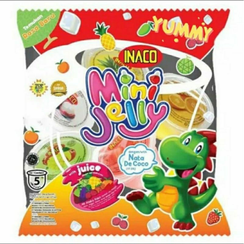 Jual inaco mini jelly | 1 bks isi 5 cup | Shopee Indonesia
