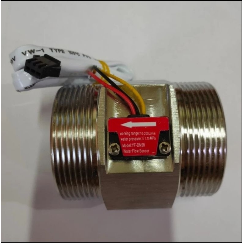 Jual Flow Sensor Stainless Steel 2