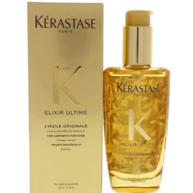 Huile Capillaire Elixir Ultime 30ml - Nourrissante Multi-usage, Parfum Freesia-santal-violette