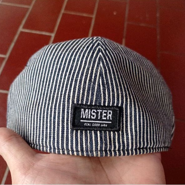 Jual Topi Pet Vintage Mr REAL GOOD Man Hickory Flat Cap | Shopee Indonesia