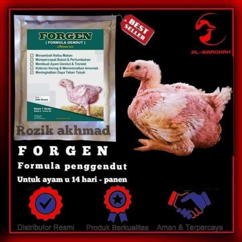 Jual Forgen Formula penggendut ayam | Shopee Indonesia
