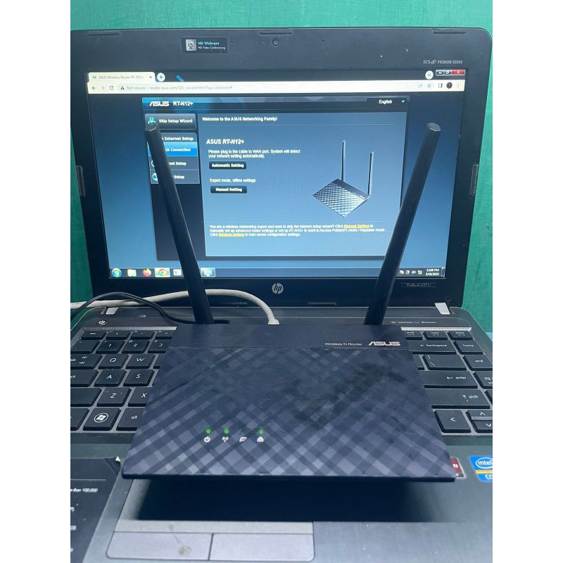 Jual ASUS RT-N12+B1 Wireless Router Access Point Repeater | Shopee ...