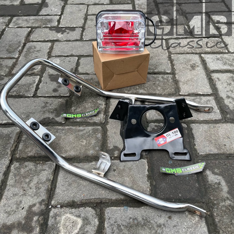 Jual begel gl100 belakang set Stopan set gl100 paket lengkap | Shopee ...
