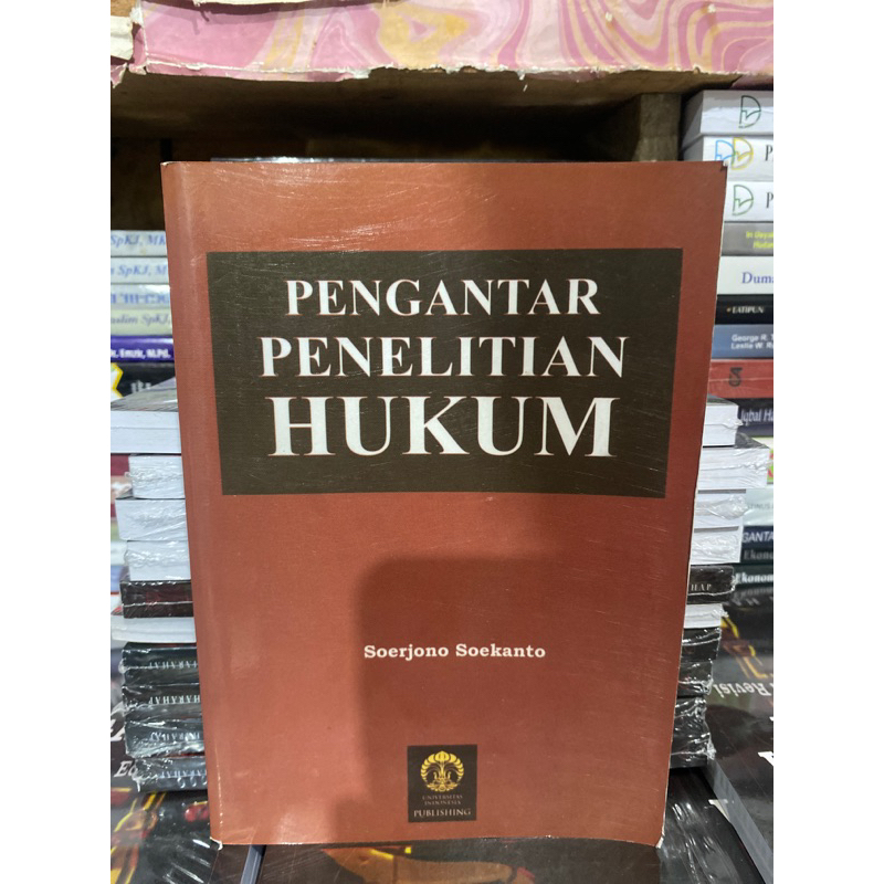 Jual Pengantar Penelitian Hukum By Soerjono Soekanto Shopee Indonesia