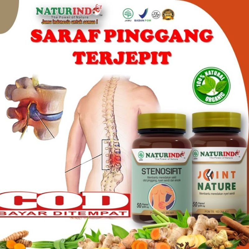 Jual Obat Saraf Kejepit Syaraf Pinggang Terjepit Ampuh Nyeri Punggung