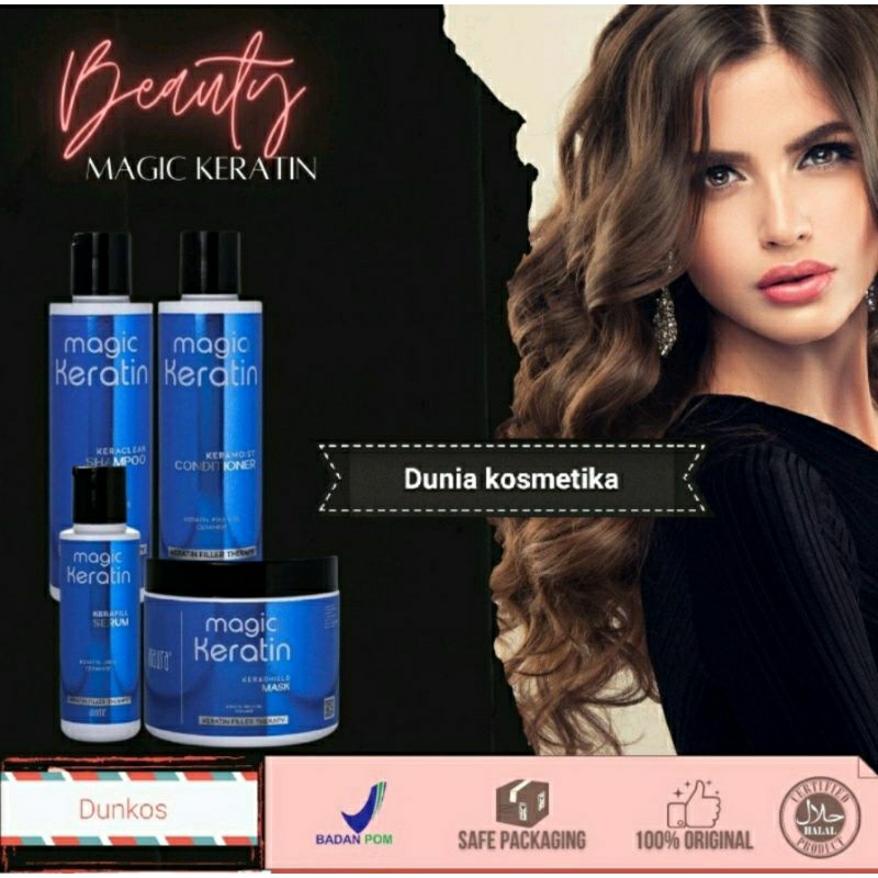 Jual INAURA Magia Keratin Hair Mask// Shampoo// Conditioner // Serum ...