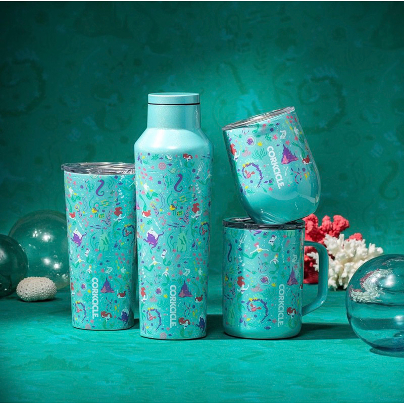 Jual Corkcicle Disney Ariel Sport Canteen / Tumbler / Steamless