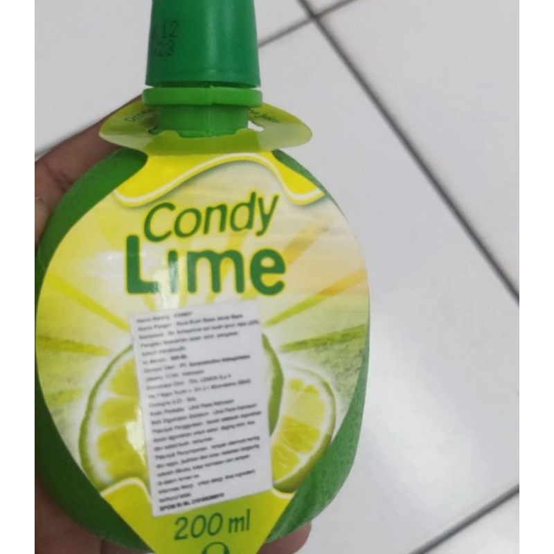 Jual Ital lemon condy w/lime 200ml | Shopee Indonesia
