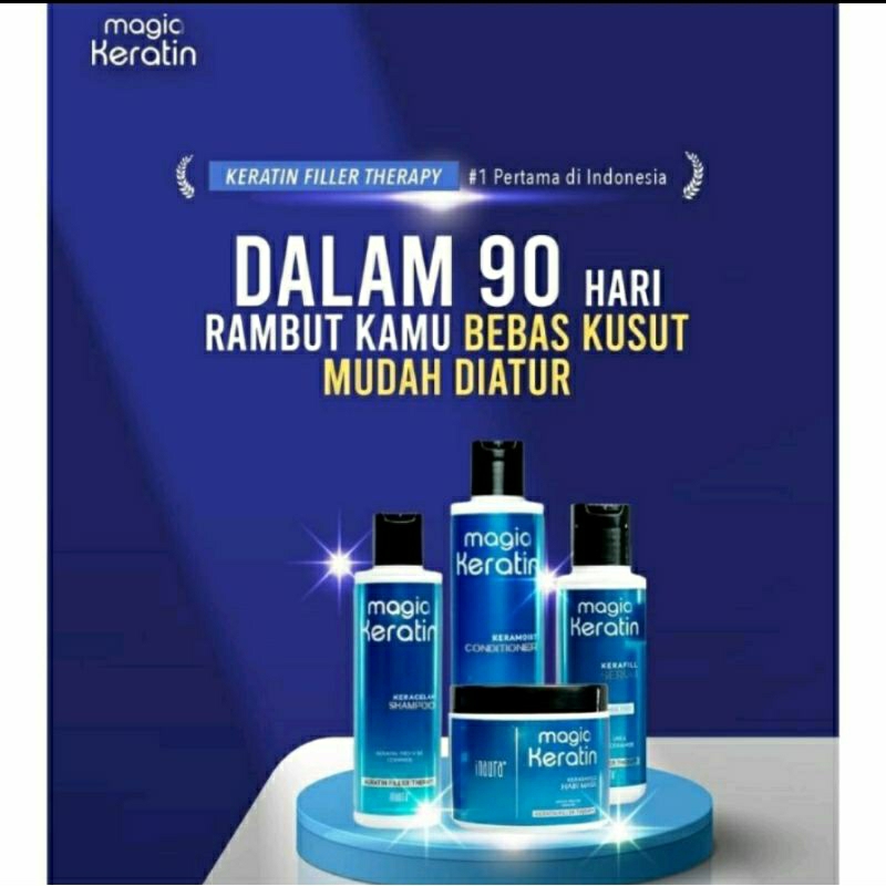 Jual Inaura Magia Keratin Series | Keratin Filler Therapy | Keraclean ...