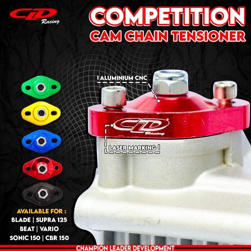 Jual Tonjokan Keteng Stelan Tensioner Cld Racing Available Beat Vario Sonic Tiger Cbr