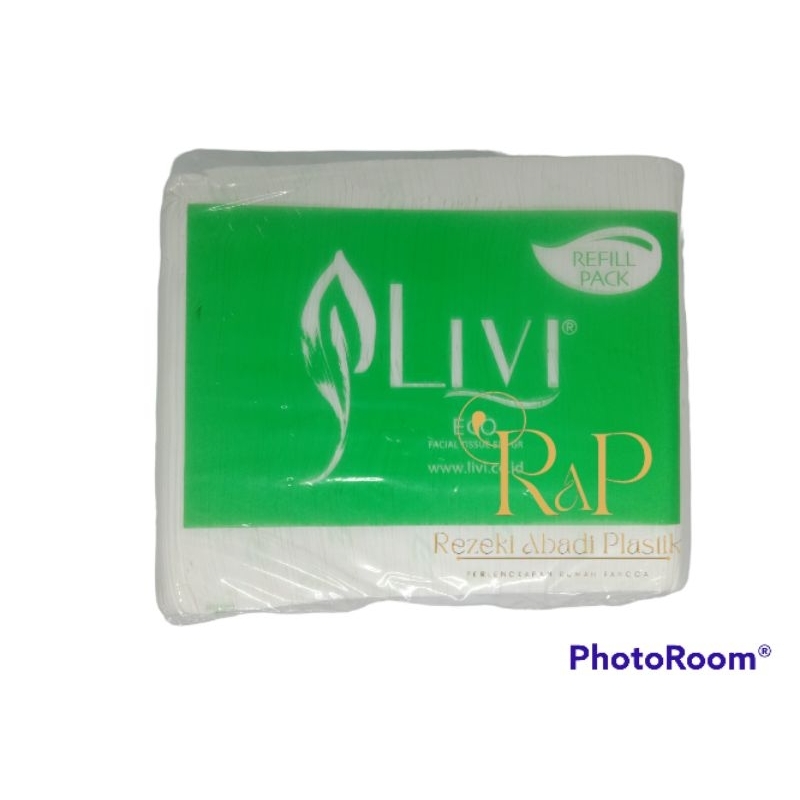 Jual LIVI Tissue Eco Facial 600 sheet (Reffil) Shopee Indonesia