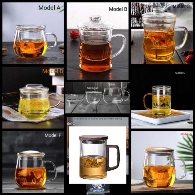 Jual Glass Can Gelas Minum Kaca Bening Aesthetic Homecafe Tea Coffee Cup -  Kab. Tangerang - Inka-shop