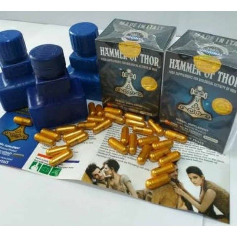 Jual Hammer Of Thor 100 Asli Original Obat Pembesar Dan Penambah