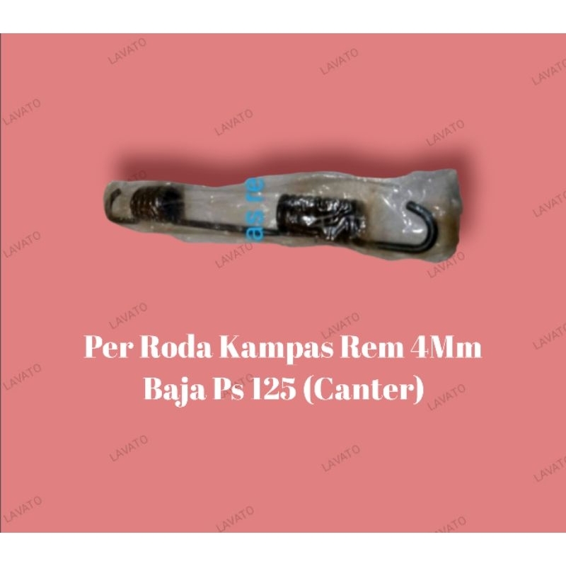 Jual Per Roda Kampas Rem 4MM Baja PS125 (CANTER) | Shopee Indonesia
