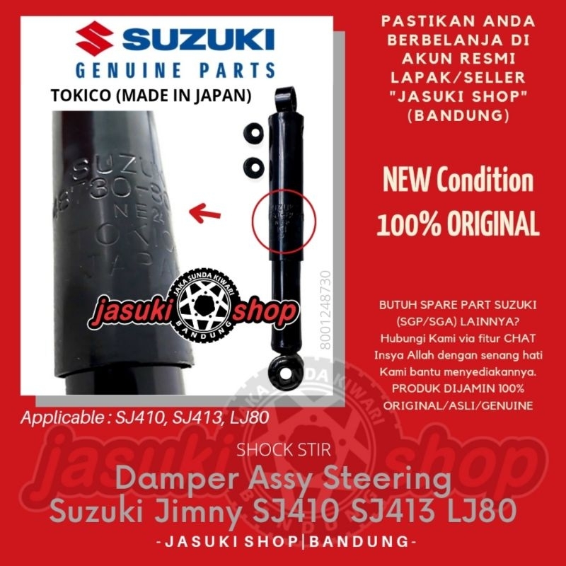 Jual Steering Damper Shock Stir Suzuki Jimny Katana Sierra Samurai