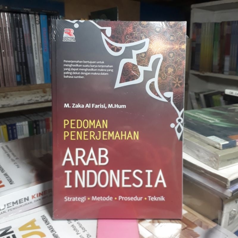 Jual Pedoman Penerjemahan Bahasa Arab Strategi Metode Prosedur Teknik Shopee Indonesia