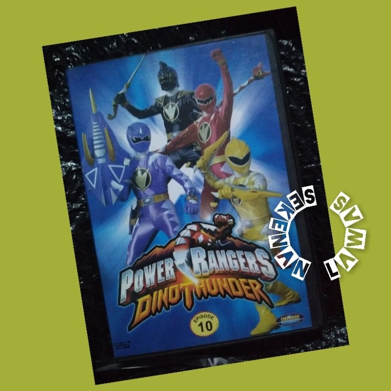 Jual VCD Power Rangers Dino Thunder Eps. 10/Original /Bahasa Indonesia ...