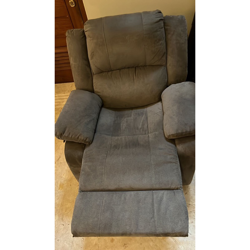 Jual SOFA RECLINER NELSON LIGHT BROWN Shopee Indonesia