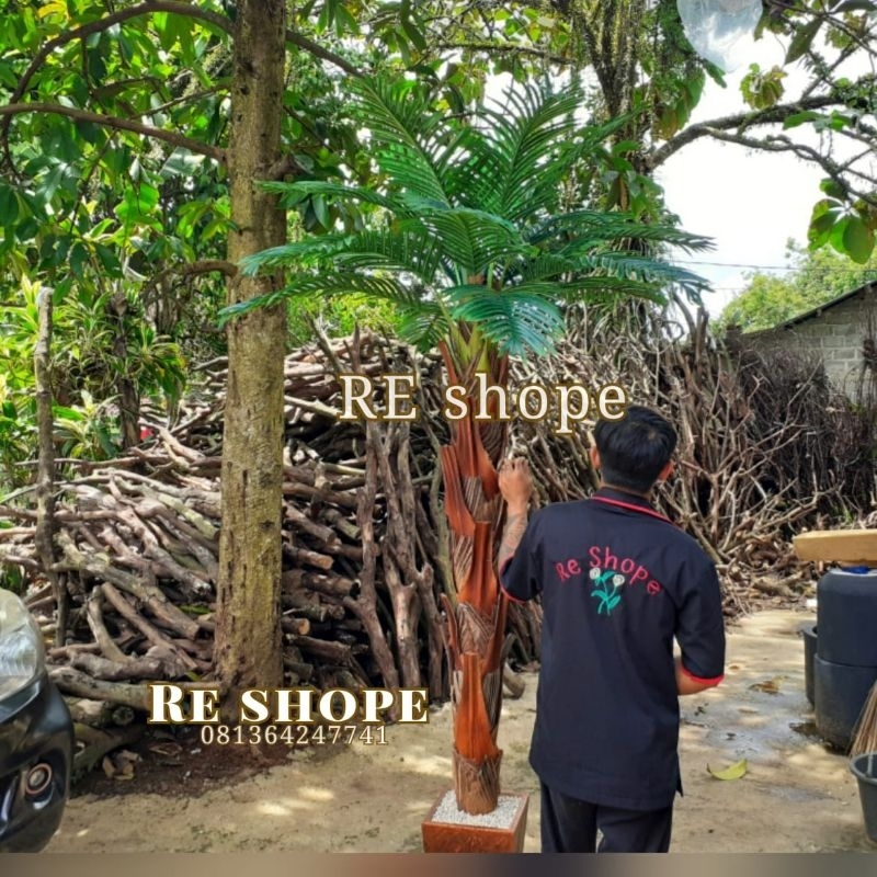 Jual pohon palem dekorasi / pohon kurma /palem latex dekorasi/palem