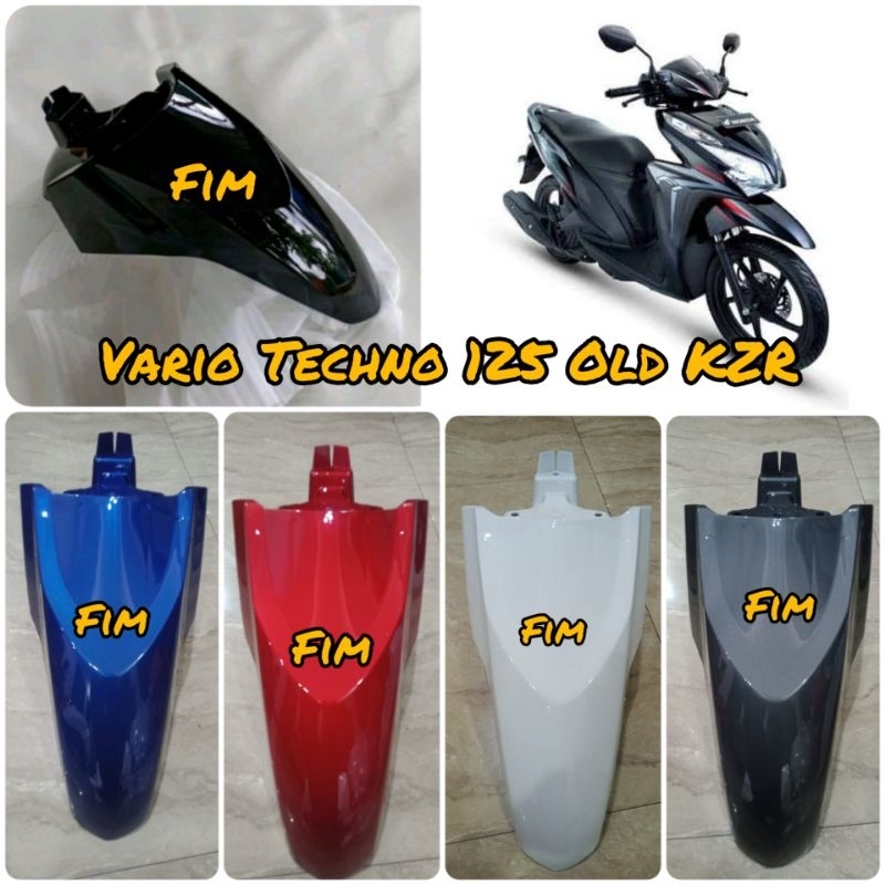Jual Spakbor Depan Vario Techno 125 Old 2012 2013 2014 Hitam Putih