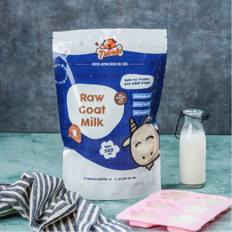 Jual Nutriale Raw or Pasteurized Goat Milk (500ml) Susu Kambing