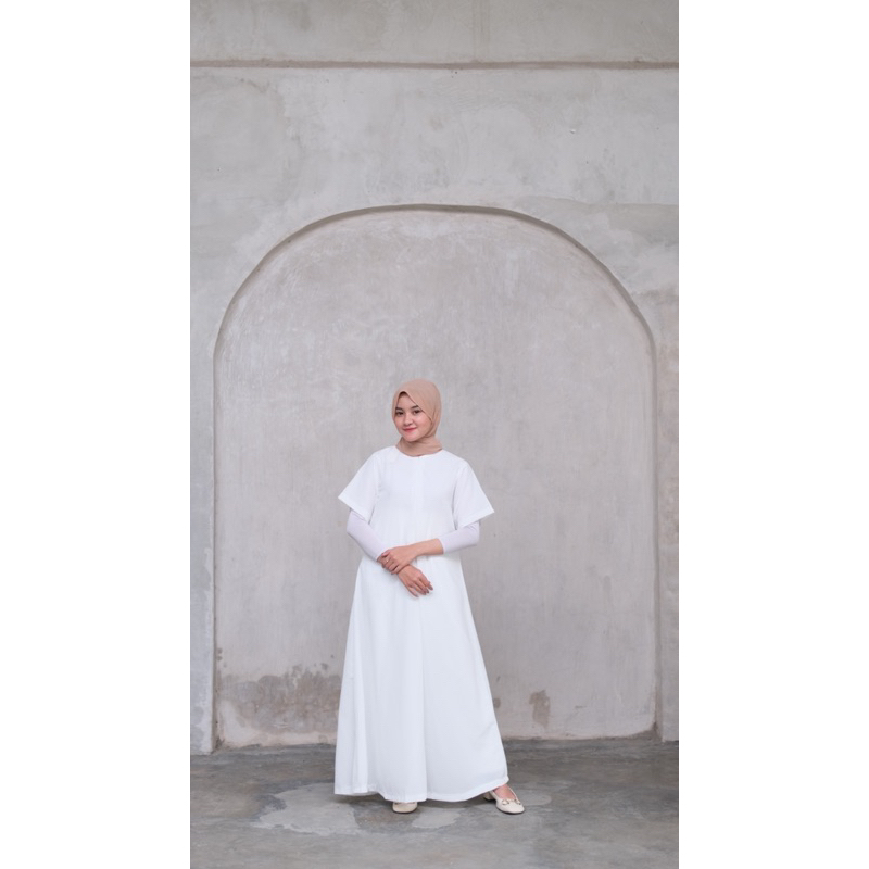Jual INNER DRESS / inner gamis / basic dress / inner dress full body ...