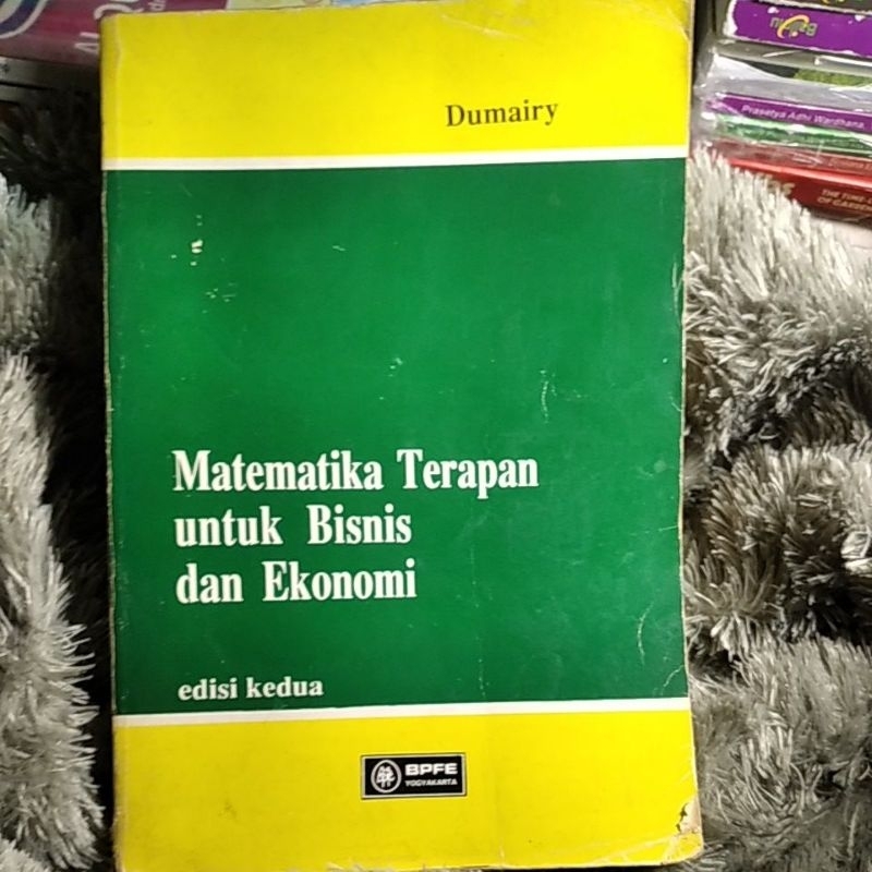 Jual Buku 100% Original Matematika Terapan Untuk Bisnis Dan Ekonomi ...