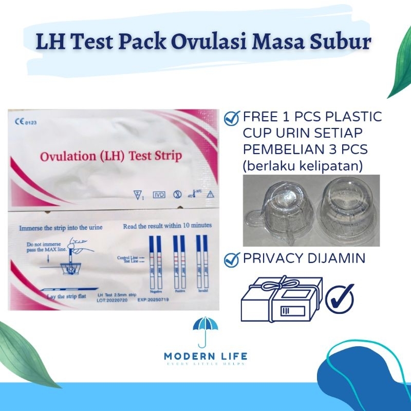 Jual Lh Test Ovulasi Tes Masa Subur Ovulation Strip Ecer Tespek Test