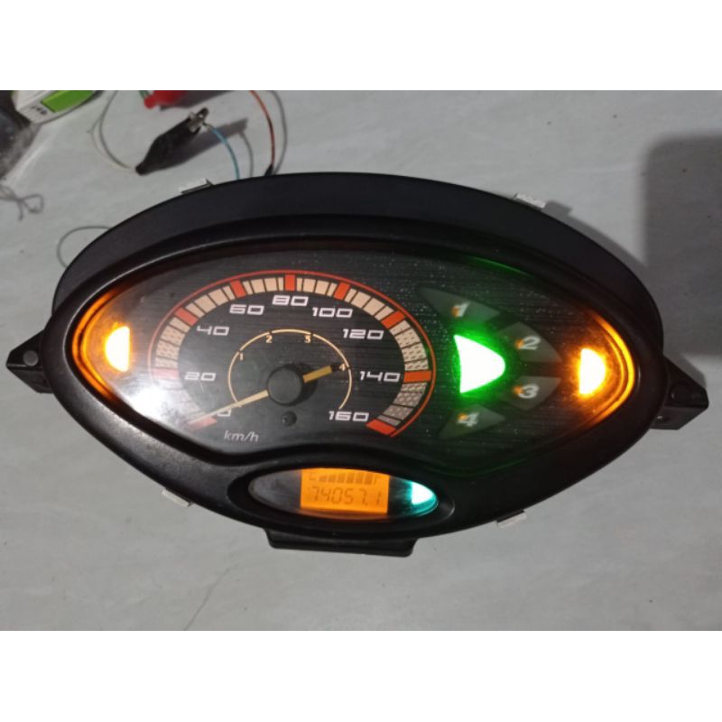 Jual speedometer honda karisma x second original semua normal fungsi