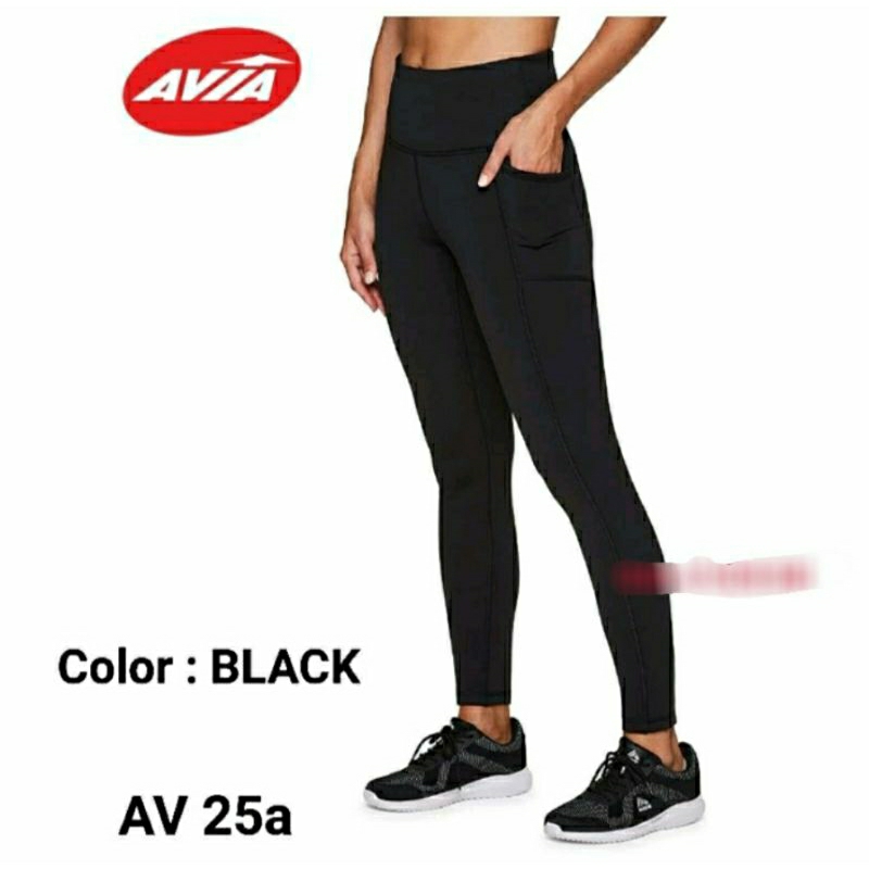 Jual AVIA High Waist Legging with Side Pockets Shopee Indonesia