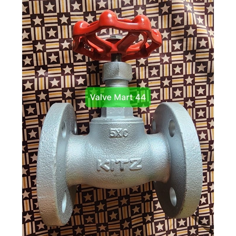 Jual Globe Valve Kitz Inch Cast Iron Flange Jis K Steam