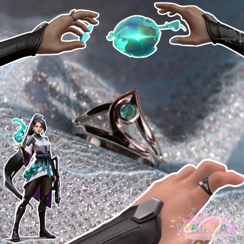 Jual READY STOCK Game Valorant Sage Ring Aksesoris Baru Cincin Mainan ...