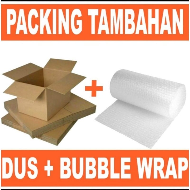 Jual Kardus + Bubble Wrap Penambahan Packing Shopee Indonesia