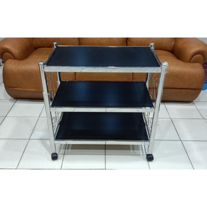 Jual Rak Tv Besi Roda Nikel | Shopee Indonesia
