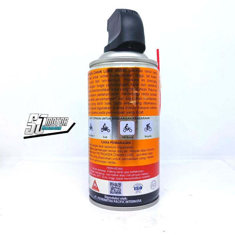 Jual Pelumas Rantai Chain Lube Oli Rantai Petroasia 300 ml | Shopee ...