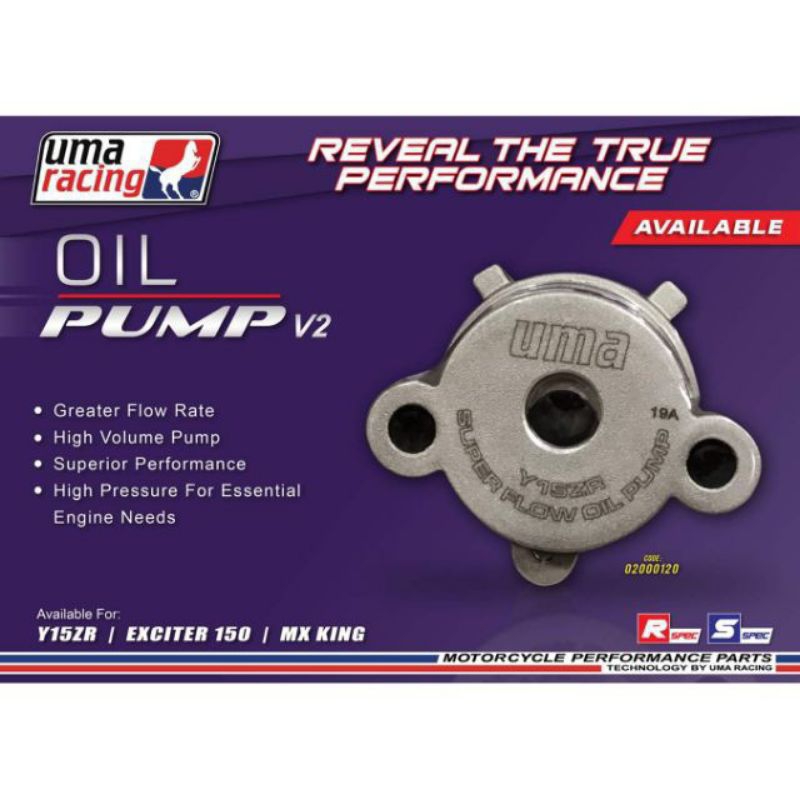 Jual UMA RACING OIL PUMP V2 UNTUK MX KING 100% ORIGINAL | Shopee Indonesia