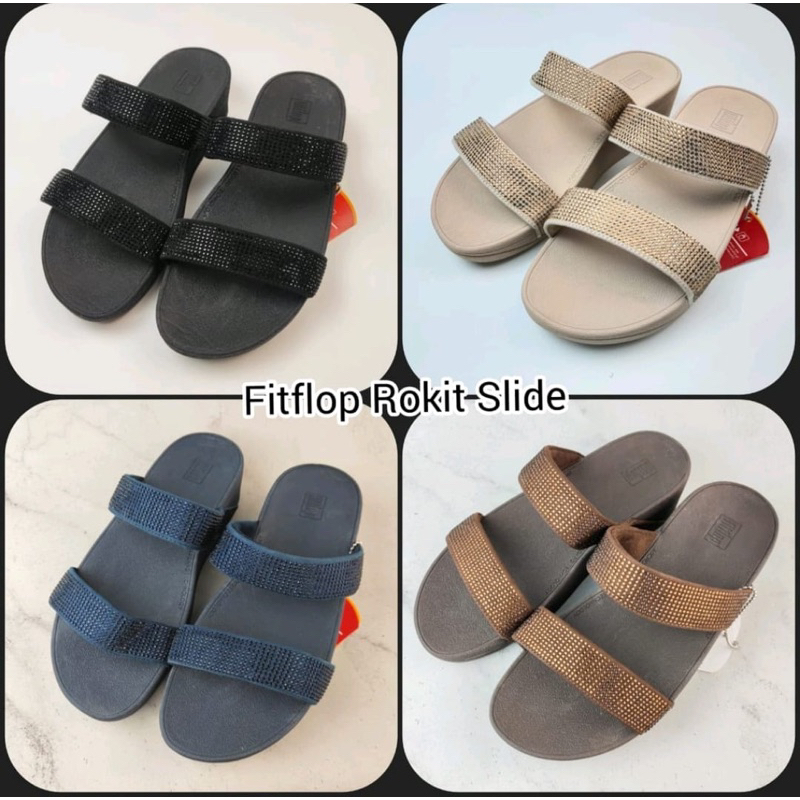 Jual TERMURAH Sendal Fitflop Rokkit Slide Women / Fitflop Selop ...