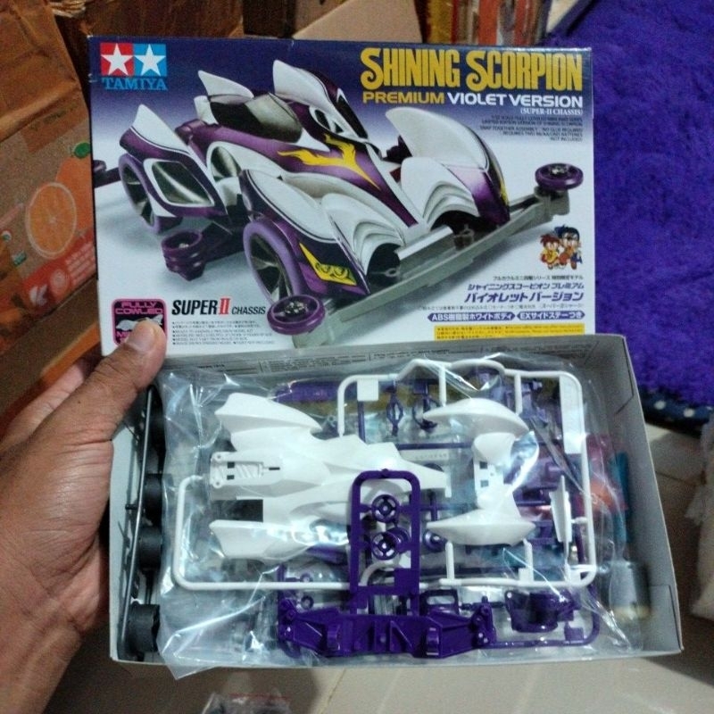 Jual Tamiya 95036 Shining Scorpion Premium Violet Version | Shopee