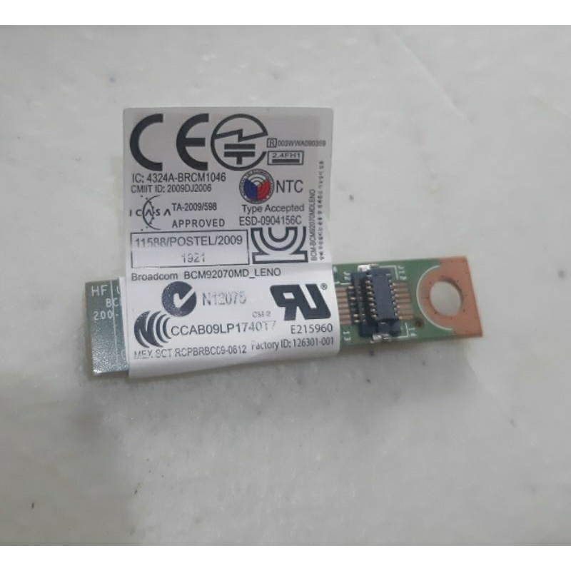 Jual Lenovo thinkpad X220 x220i T420 Module blutooth blutut | Shopee ...