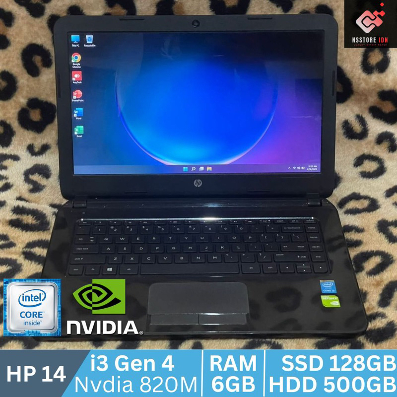 Jual Laptop HP 14 Core i3 Nvidia 820M Dual Storage Shopee Indonesia