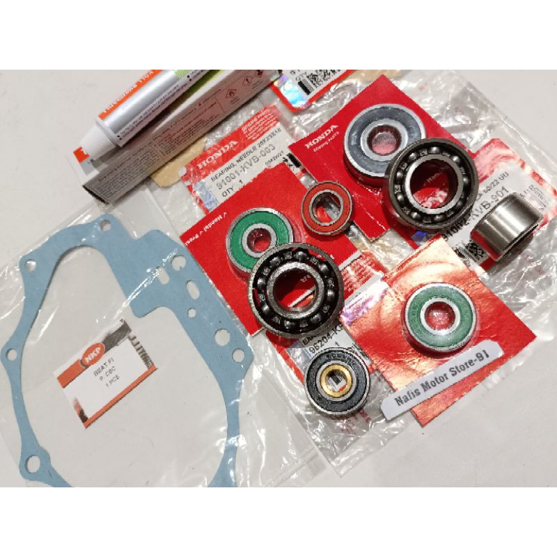 Jual Bearing Laher Rasio KZL Paket Komplit Beat Fi Beat Esp Beat Karbu ...